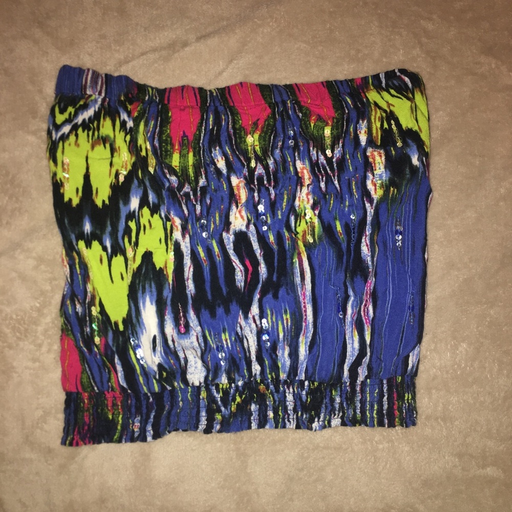 Colorful Going Out Top